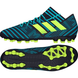 Botas de fútbol adidas Nemeziz 17.3 azul marino