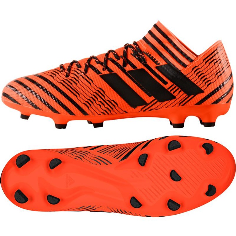 Botas de fútbol Adidas Nemeziz 17.3 Fg M S80604 naranja naranja
