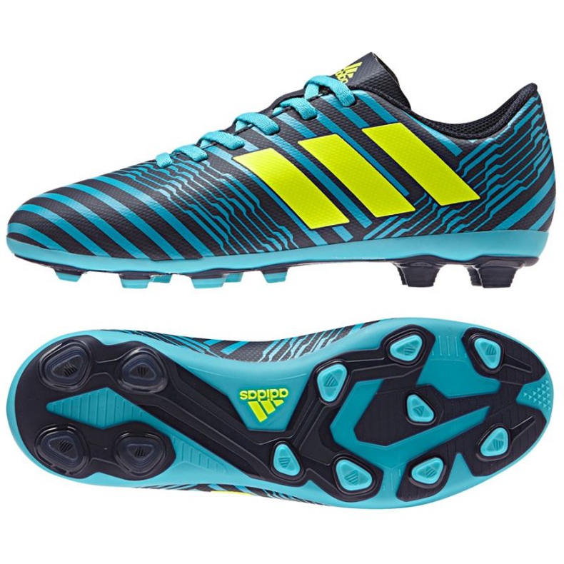 Botas de fútbol adidas Nemeziz 17.4 azul