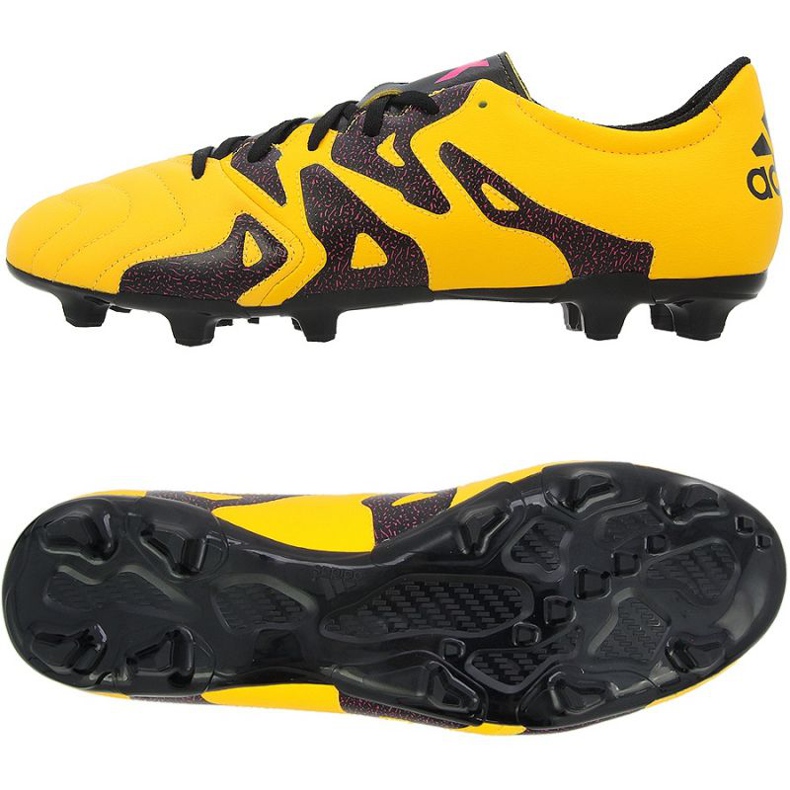 Botas de fútbol adidas X 15.3 FG / AG naranja Botas de fútbol adidas X 15.3 FG / AG naranja