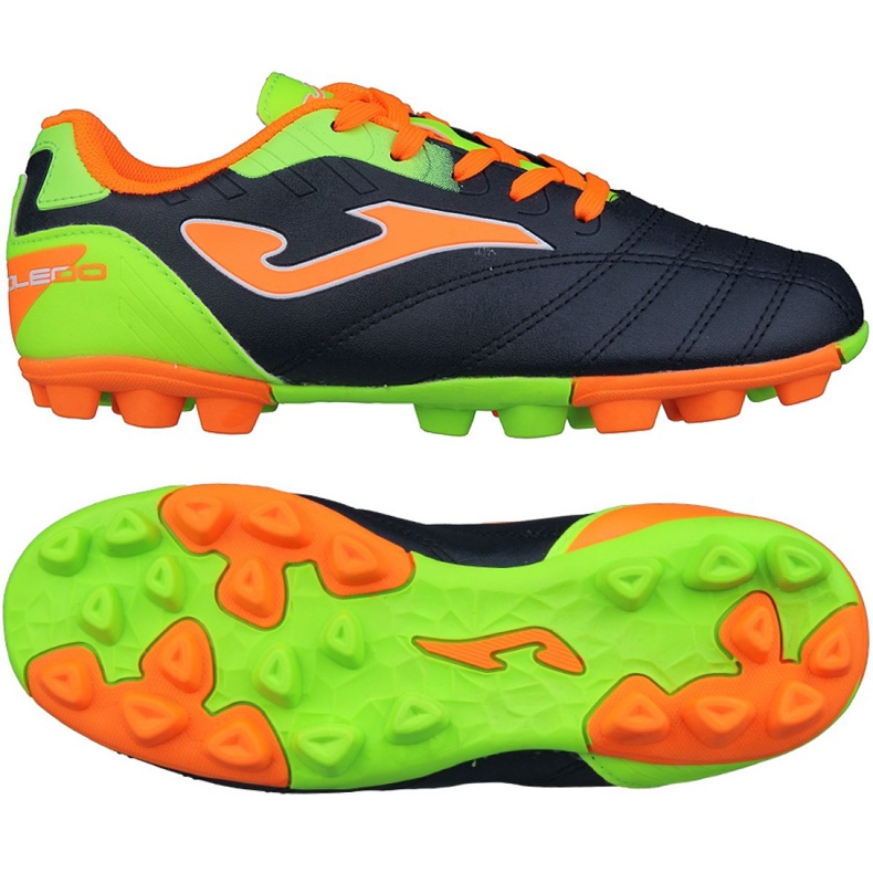 Botas de futbol Joma Toledo Fg Jr TOLJS.703.22 negro negro Botas de futbol Joma Toledo Fg Jr TOLJS.703.22 negro negro