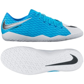 Zapatillas de interior Nike HypervenomX Phelon III IC M 852563-104 azul