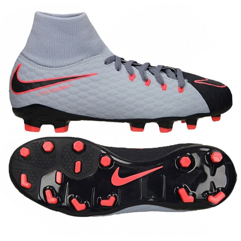 Nike Hypervenom Phelon 3 Df Fg Jr 917772-400 multicolor azul