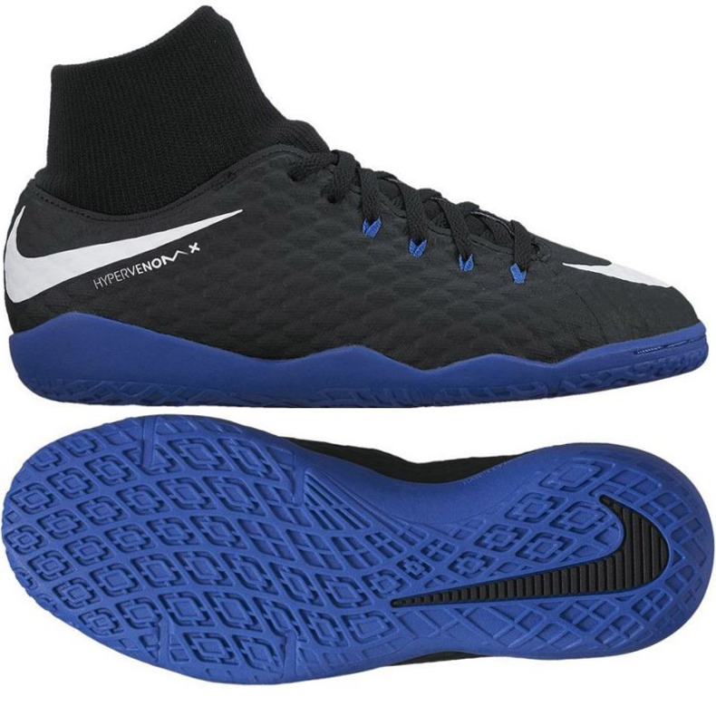 Zapatillas de interior Nike HypervenomX Phelon III DF IC Jr 917774-002 negro Zapatillas de interior Nike HypervenomX Phelon III DF IC Jr 917774-002 negro