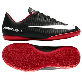 Zapatos de interior Nike Mercurial Vapor Xi Ic Jr 831947-002 negro negro