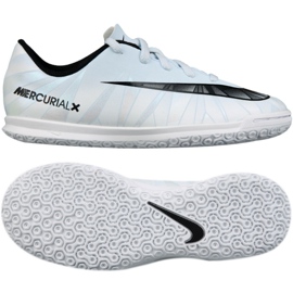 Zapatos de interior Nike MercurialX Victory CR7 Ic Jr 852495-401 blanco