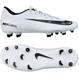 Nike Mercurial Vortex Iii CR7 Fg M 852535-401 zapatos de fútbol multicolor blanco
