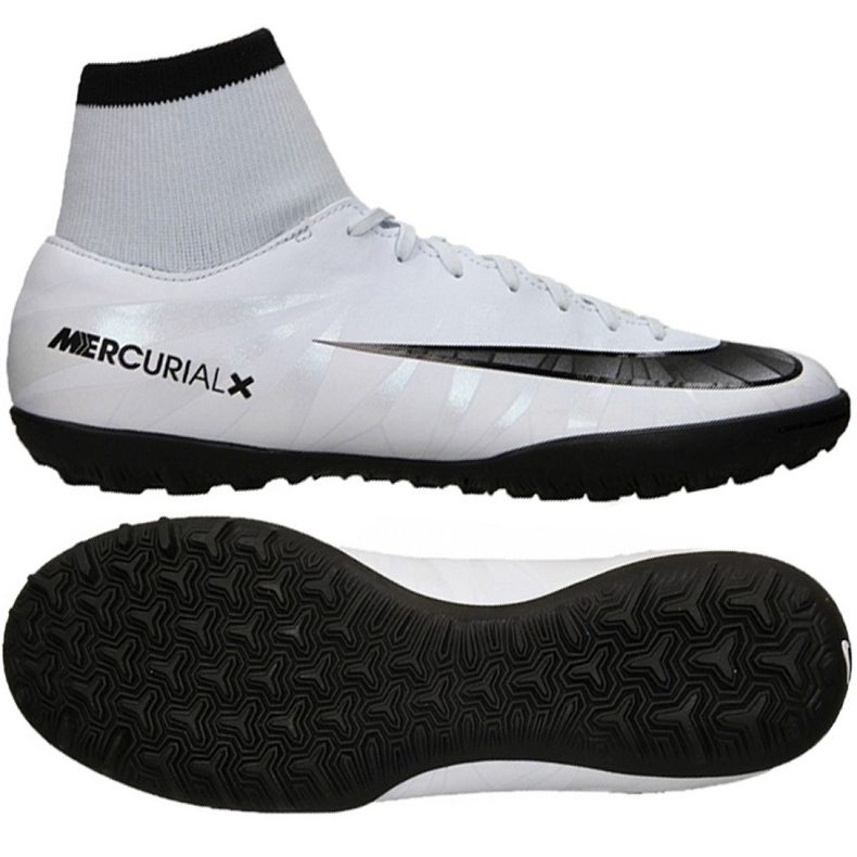 Nike MercurialX Victory Vi CR7 Df Tf M 903612-401 Zapatos de fútbol blanco blanco Nike MercurialX Victory Vi CR7 Df Tf M 903612-401 Zapatos de fútbol blanco blanco