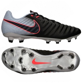Nike Tiempo Ligera Iv Fg M 897744-004 botas de fútbol multicolor negro