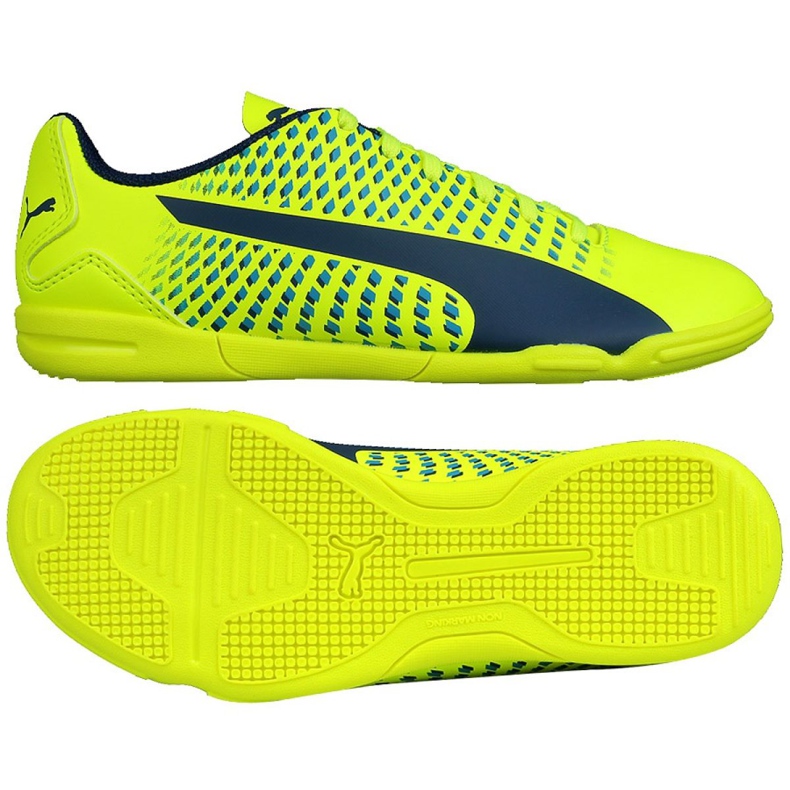 Zapatos de interior Puma Adreno Iii In Jr 104050 09 amarillo verde