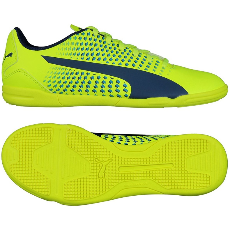 Zapatos de interior Puma Adreno Iii It M 10404709 amarillo verde