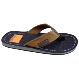 Chanclas Rucanor Amaro M 28708-02 marrón azul marino