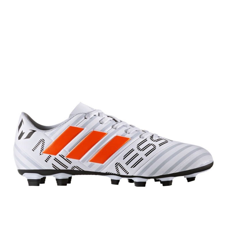 Botas de fútbol Adidas Nemeziz Messi 17.4 FxG M S77199 multicolor blanco Botas de fútbol Adidas Nemeziz Messi 17.4 FxG M S77199 multicolor blanco