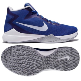 Zapatillas de baloncesto Nike Air Precision M azul