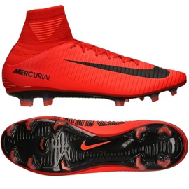 Botas de fútbol Nike Mercurial Veloce Iii rojo