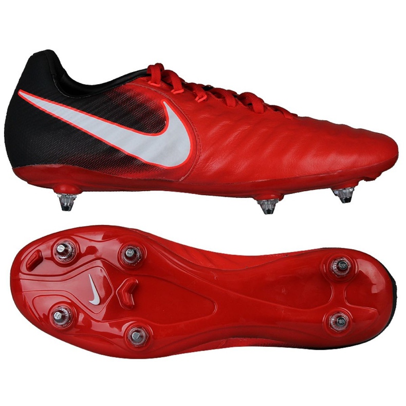 Botas de fútbol Nike Tiempo Legacy Iii Sg M 897798-610 multicolor rojo Botas de fútbol Nike Tiempo Legacy Iii Sg M 897798-610 multicolor rojo