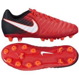 Botas de fútbol Nike Jr Tiempo Ligera IV rojo