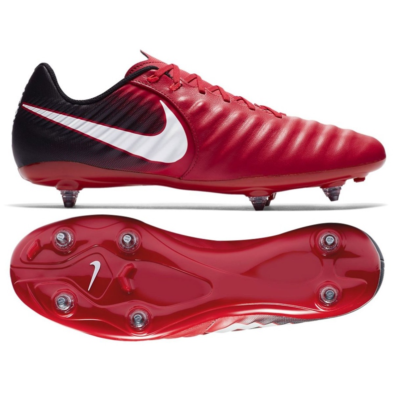 Botas de fútbol Nike Tiempo Ligera Iv Sg M 897745-616 rojo rojo