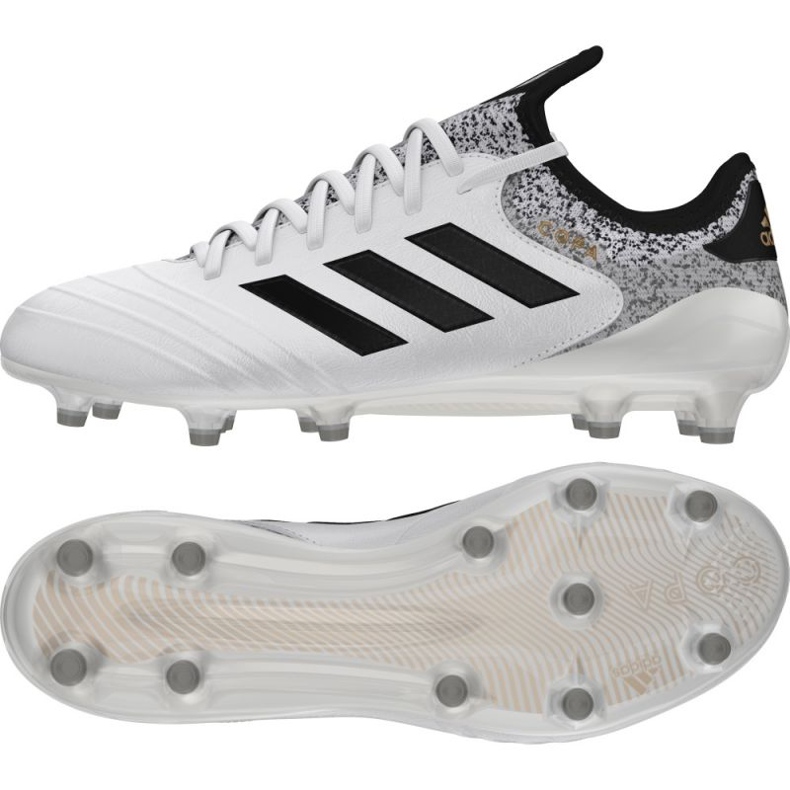 Botas de fútbol Adidas Copa 18.1 Fg M BB6356 multicolor blanco Botas de fútbol Adidas Copa 18.1 Fg M BB6356 multicolor blanco