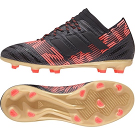 Botas de futbol Adidas Nemeziz 17.1 Fg Jr CP9152 negro