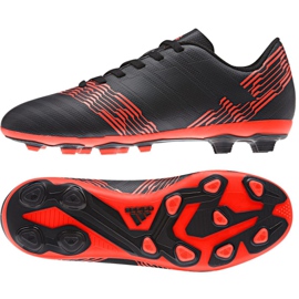 Botas de fútbol Adidas Nemeziz 17.4 FxG Jr CP9206 negro
