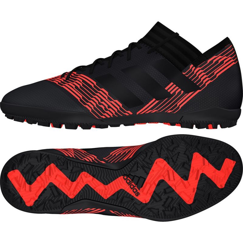 Nemeziz negro con rojo sales