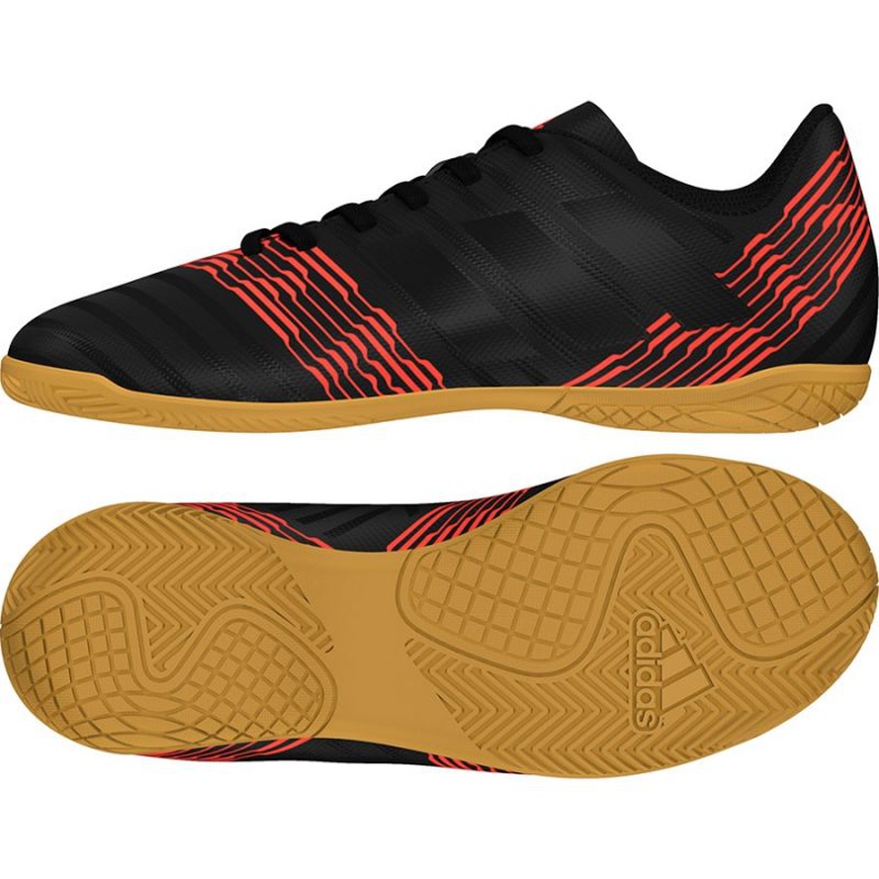 Zapatos de interior adidas Nemeziz Tango 17.4 In Jr CP9221 negro