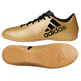 Zapatos de interior adidas X Tango 17.4 In M CP9149 multicolor dorado