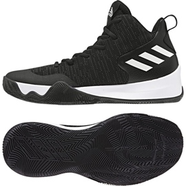 Zapatillas de baloncesto adidas Explosive Flash negro