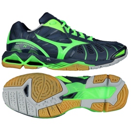 Zapatillas de voleibol Mizuno Wave Tornado XM V1GA161236 marina multicolor Zapatillas de voleibol Mizuno Wave Tornado XM V1GA161236 marina multicolor