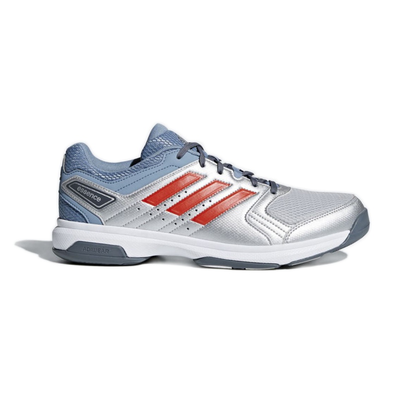 Adidas Essence M BB6342 zapatilla de balonmano azul plata