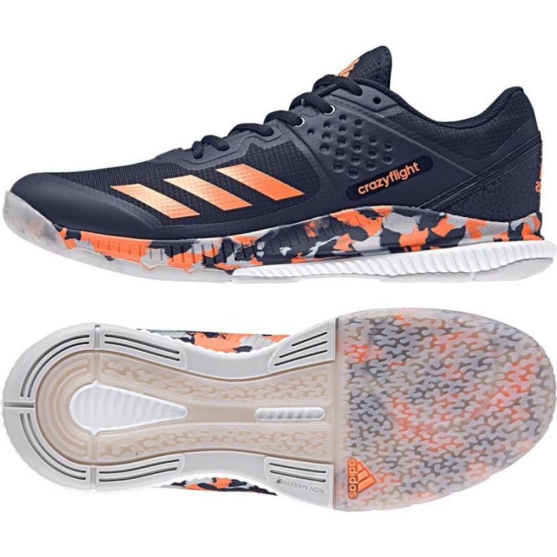 Adidas Crazyflight Bounce M BB6118 zapatillas de voleibol azul marino