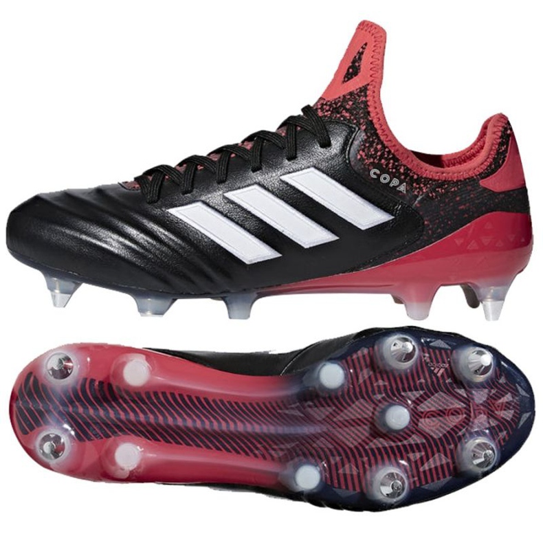Las botas de fútbol adidas Copa 18.1 Sg M. negro
