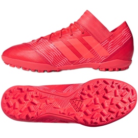 Botas de fútbol Adidas Nemeziz Tango 17.3 Tf M CP9100 rojo rojo