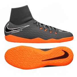 Zapatillas de fútbol Nike Hypervenom PhantomX 3 Academy Df Ic M AH7274-081 gris gris