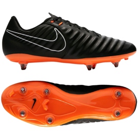 Nike Tiempo Legend 7 Academy M AH7250-080 zapatos de fútbol negro negro