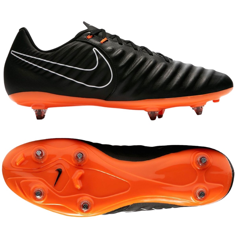 Nike Tiempo Legend 7 Academy M AH7250-080 zapatos de fútbol negro negro
