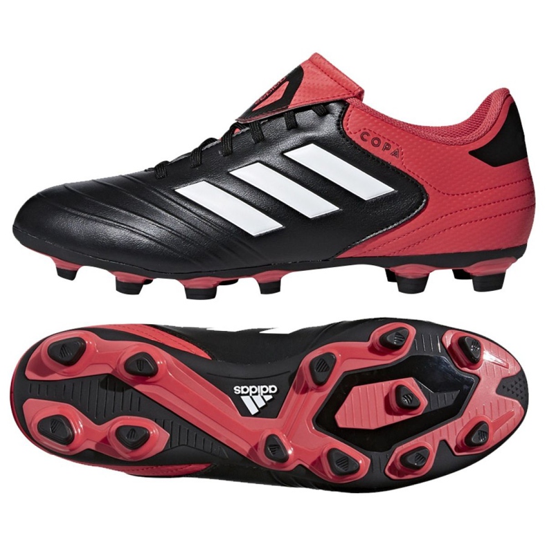 Botas de fútbol Adidas Copa 18.4 FxG M CP8960 multicolor negro Botas de fútbol Adidas Copa 18.4 FxG M CP8960 multicolor negro