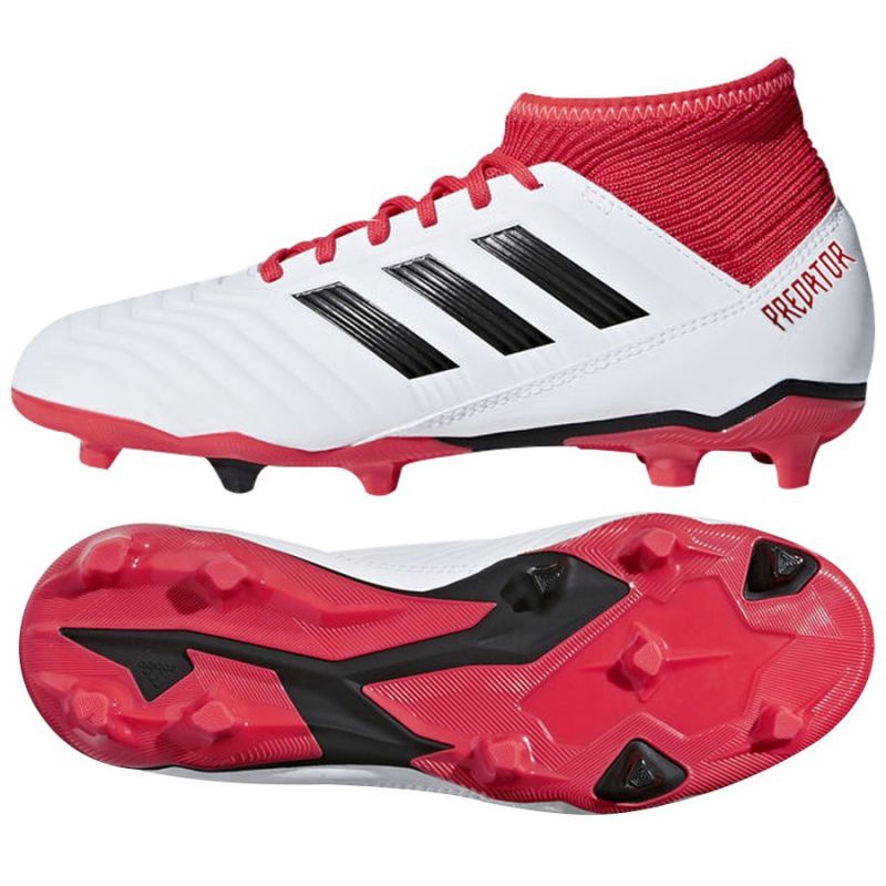 Adidas predator blanco y rojo 2018 hot sale