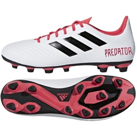 Botas de fútbol Adidas Predator 18.4 FxG M CM7669 multicolor blanco