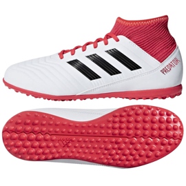 Botas de fútbol Adidas Predator Tango 18.3 Tf Jr CP9040 multicolor blanco Botas de fútbol Adidas Predator Tango 18.3 Tf Jr CP9040 multicolor blanco