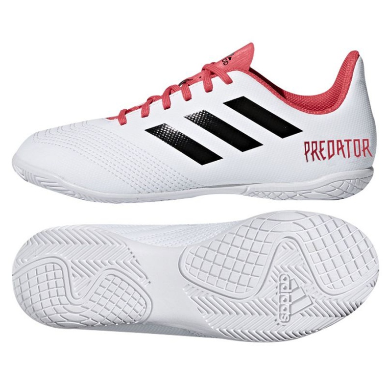 Zapatos de interior adidas Predator Tango 18.4 In Jr CP9103 multicolor blanco