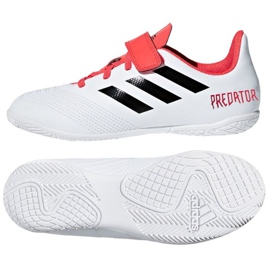 Zapatos de interior adidas Predator Tango 18.4 blanco