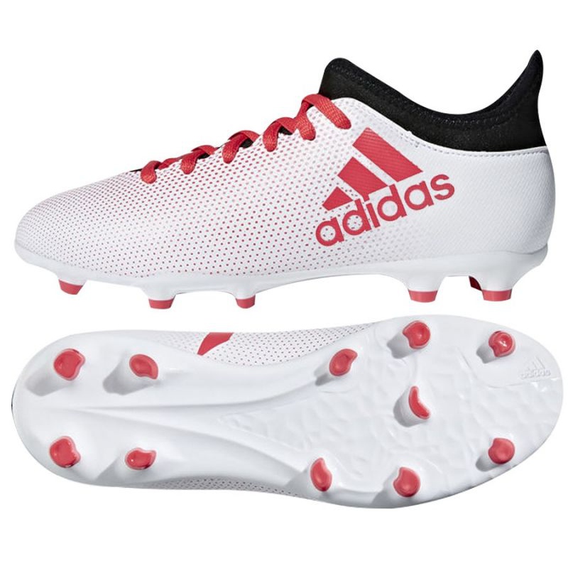 Botas de f tbol Adidas X 17.3 Fg Jr CP8991 multicolor blanco