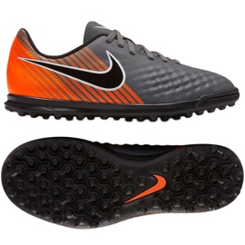 Nike Magista ObraX 2 Club TF Jr AH7317-080 zapatos de fútbol gris