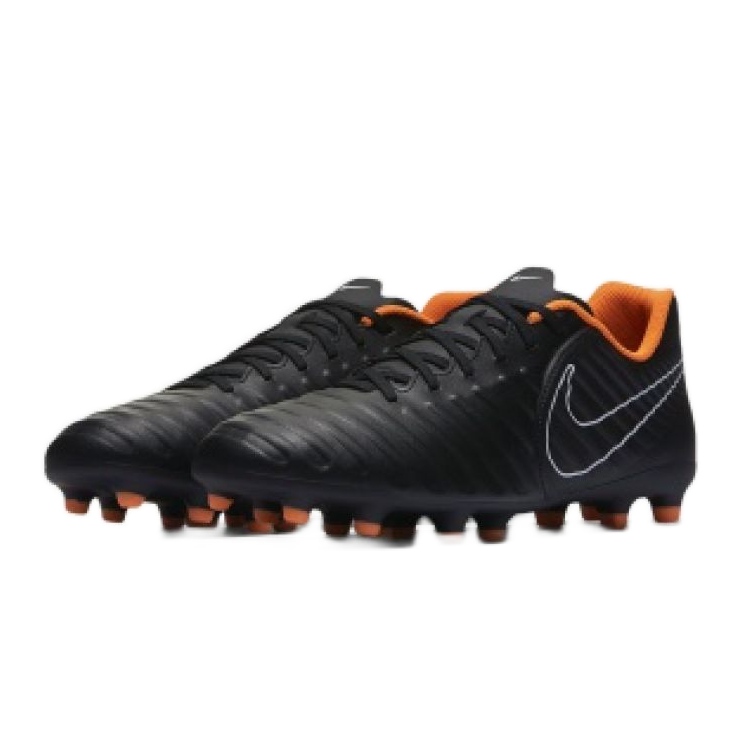 Nike Tiempo Legend 7 Club FG M AH7251-080 zapatos de fútbol negro
