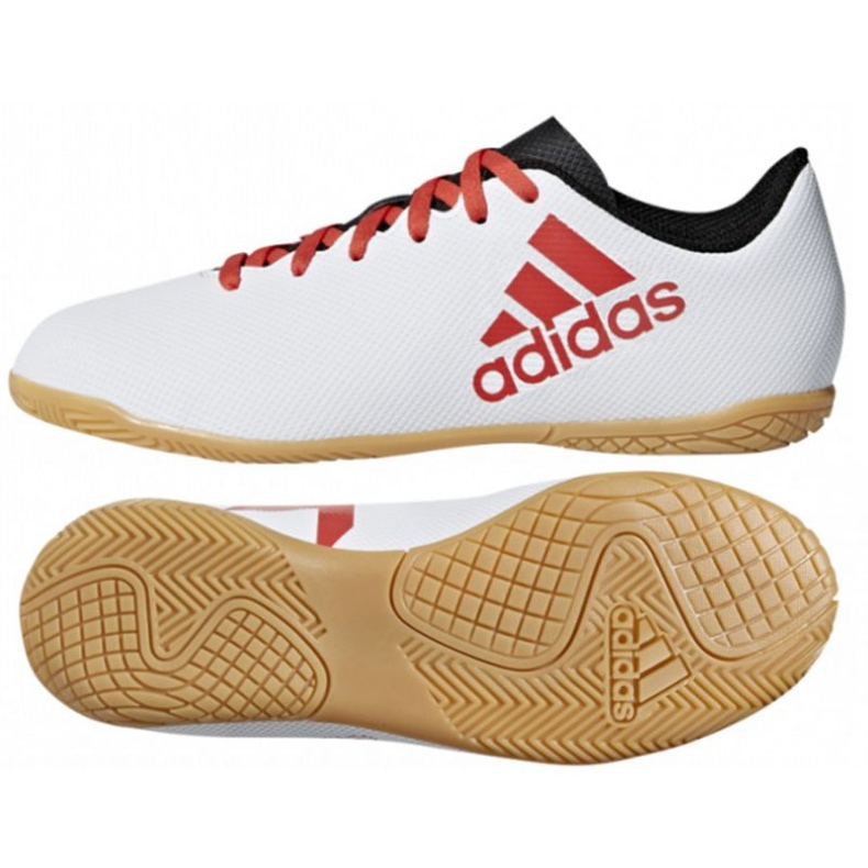 Zapatillas de interior adidas X Tango 17.4 IN Jr CP9053 blanco