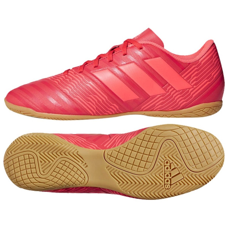 Zapatos de interior adidas Nemeziz Tango 17.4 In M CP9087 rojo rojo