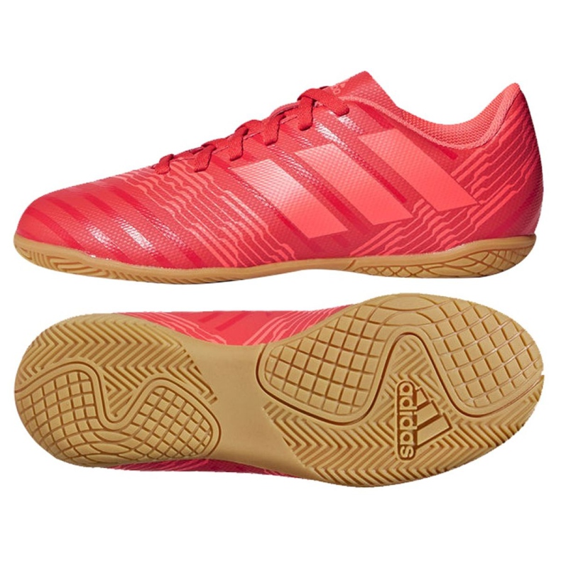 Adidas Zapatillas de interior Nemeziz Tango 17.4 In Jr CP9222 multicolor rojo