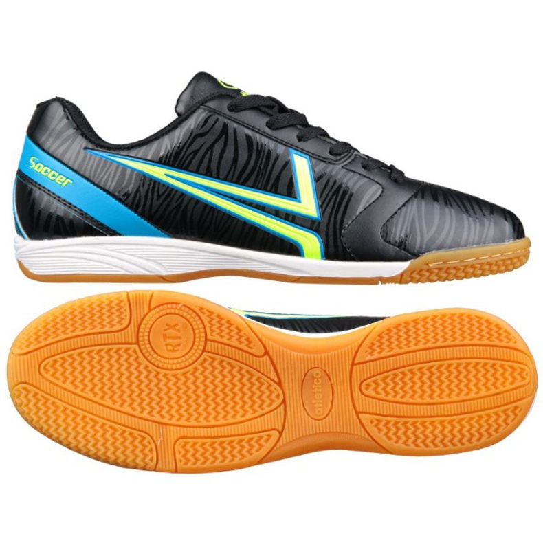 Botas de futbol Atlético In Jr 7336 negro